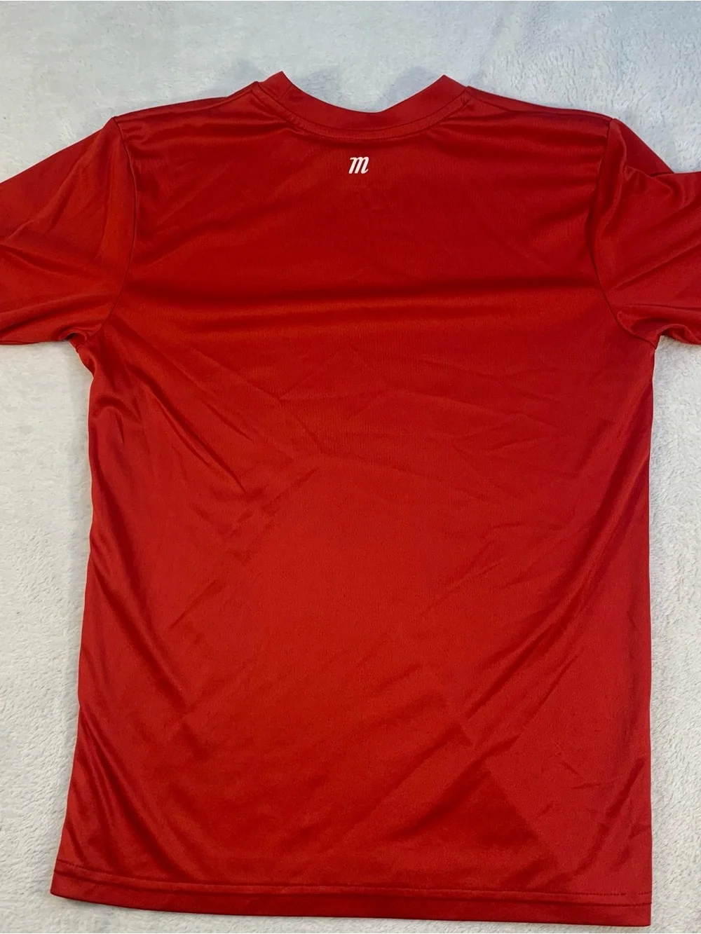 Marucci Kids' Red Short-Sleeve Logo Tee Youth Small